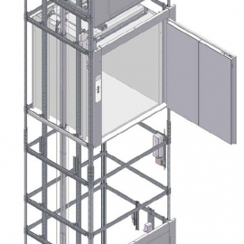 Грузовой лифт BKG_грузоподъёмность 300-1000 кг